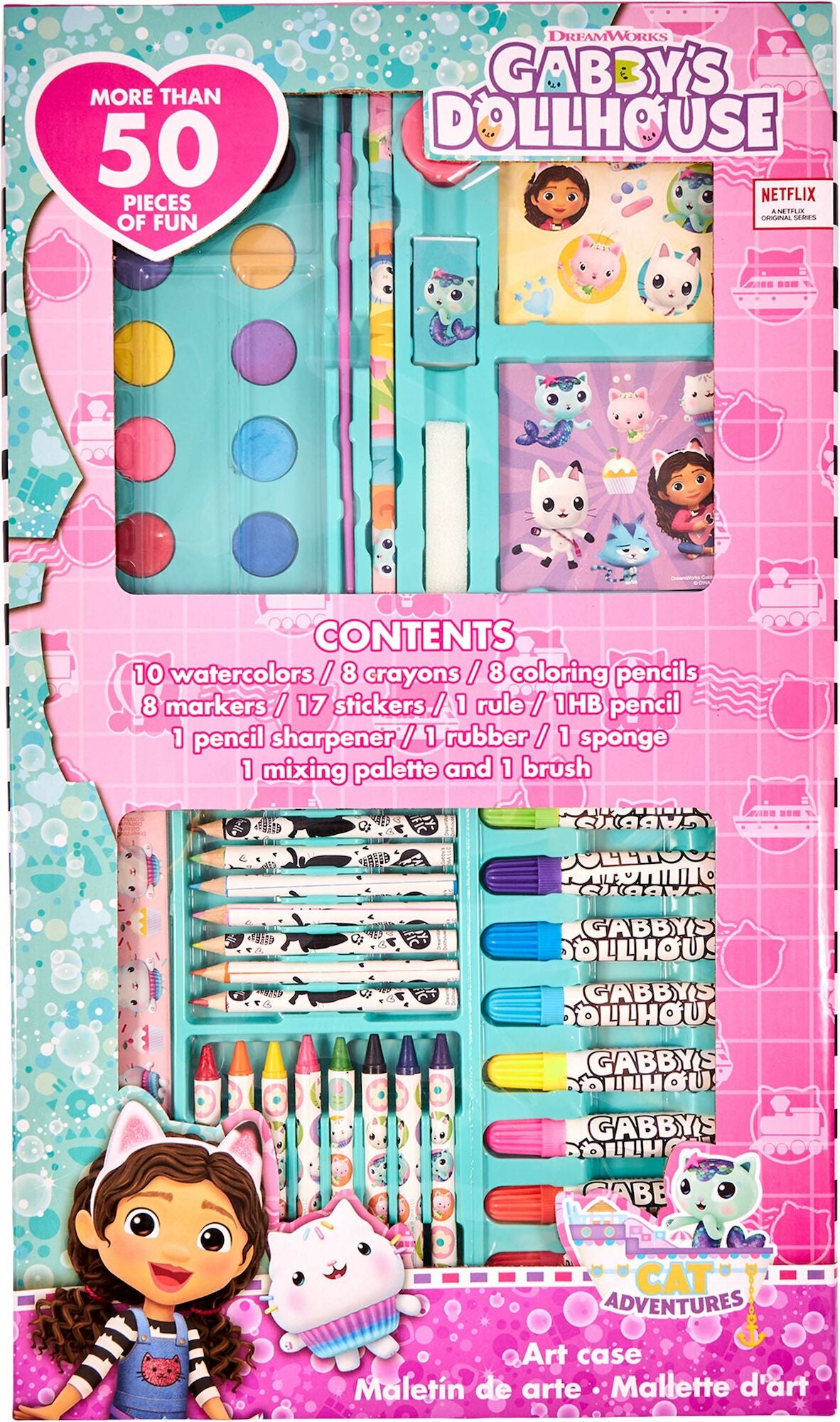 Gabby's Dollhouse Malset 57 Teile Gabby's Dollhouse Malset 57 Teile von Gabby's Dollhouse