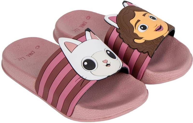 Gabby's Dollhouse Pool Sliders Pantoffeln, Rosa, 26-27 von Gabby's Dollhouse