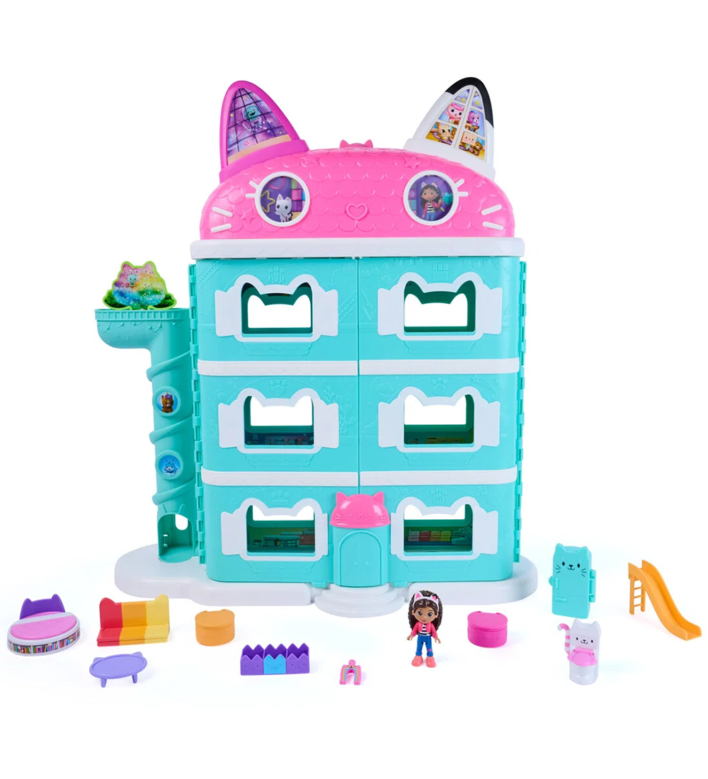 Gabby's Dollhouse Puppenhaus - Meow-Mazing Puppenhaus - Gabby's Dollhouse - One Size - Puppenhauser von Gabby's Dollhouse