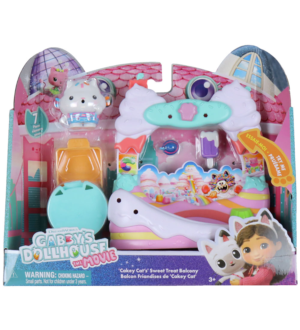 Gabby's Dollhouse Spielset - 7 Teile - Balkon-Set - Cakey CAT's - Gabby's Dollhouse - One Size - Puppenzubehör Gabby's Dollhouse Spielset - 7 Teile - Balkon-Set - Cakey CAT's - Gabby's Dollhouse - One Size - Puppenzubehör von Gabby's Dollhouse