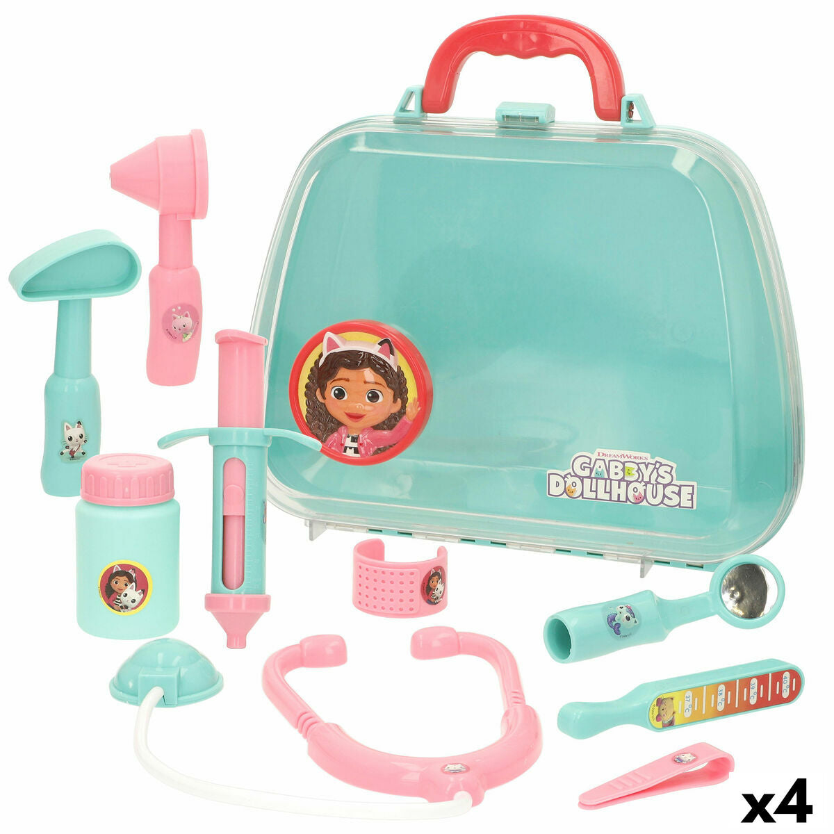 Spielzeug-Arztkoffer mit Zubehör Gabby's Dollhouse (4 Stück) von Gabby's Dollhouse