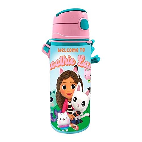 Gabbys Dollhouse KL87662 Trinkflasche, Mehrfarbig von Kids Licensing