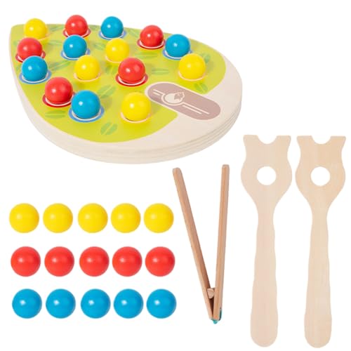 Gacqpli Kinder Perlen Sortierspiel | Holz Steckspiel | Feinmotorik Förderspielzeug Interaktiv Für Hochstuhl & Sinnesecke Gacqpli Kinder Perlen Sortierspiel | Holz Steckspiel | Feinmotorik Förderspielzeug Interaktiv Für Hochstuhl & Sinnesecke von Gacqpli