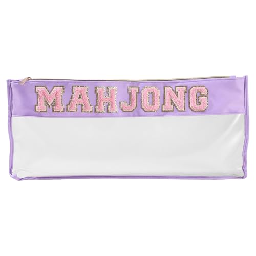 Gacqpli Mahjong-Steinetui | wasserdichte Durchsichtige Tragetasche - Tragbarer Beutel Für Erwachsene Jugendliche Zuhause Studio Freizeit Spieleabend Picknick Camping Gacqpli Mahjong-Steinetui | wasserdichte Durchsichtige Tragetasche - Tragbarer Beutel Für Erwachsene Jugendliche Zuhause Studio Freizeit Spieleabend Picknick Camping von Gacqpli