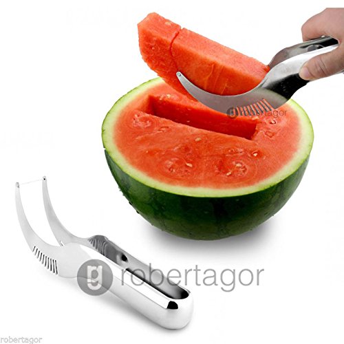 GadgetsForYou! Watermelon Cutter and Serve Watermelon Slice Melon Cantaloupe Stainless Steel GadgetsForYou! Watermelon Cutter and Serve Watermelon Slice Melon Cantaloupe Stainless Steel von GadgetsForYou!
