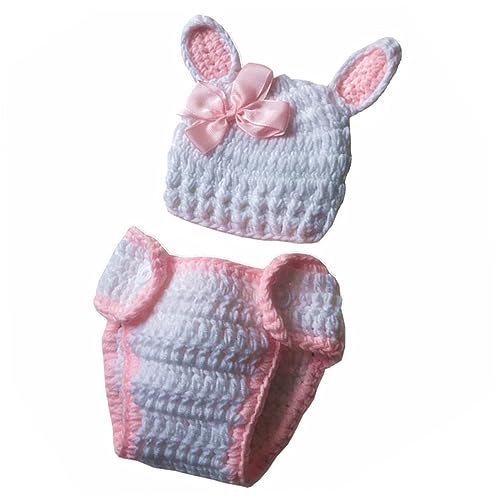 Gadpiparty 1 Satz Babyfoto gestricktes Hasen Set Stütze Neugeborenes Cartoon-Kostüm Kleinkind Säuglingsfoto-Requisite Ostern Kostüm für Neugeborene ostern babykostüm Garn Gadpiparty 1 Satz Babyfoto gestricktes Hasen Set Stütze Neugeborenes Cartoon-Kostüm Kleinkind Säuglingsfoto-Requisite Ostern Kostüm für Neugeborene ostern babykostüm Garn von Gadpiparty