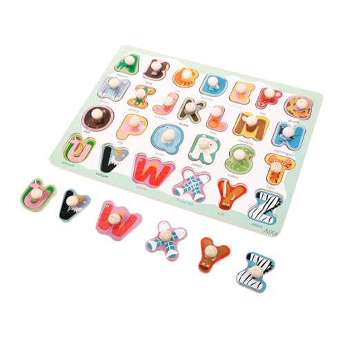 Gadpiparty 1 Satz Briefkognitiver Board Buchstabenlernspielzeug Alphabet-Puzzle für Kleinkinder Puzzletafel Alphabet Lernen für Kleinkinder Lernspielzeug für die frühe Bildung Holz Gadpiparty 1 Satz Briefkognitiver Board Buchstabenlernspielzeug Alphabet-Puzzle für Kleinkinder Puzzletafel Alphabet Lernen für Kleinkinder Lernspielzeug für die frühe Bildung Holz von Gadpiparty