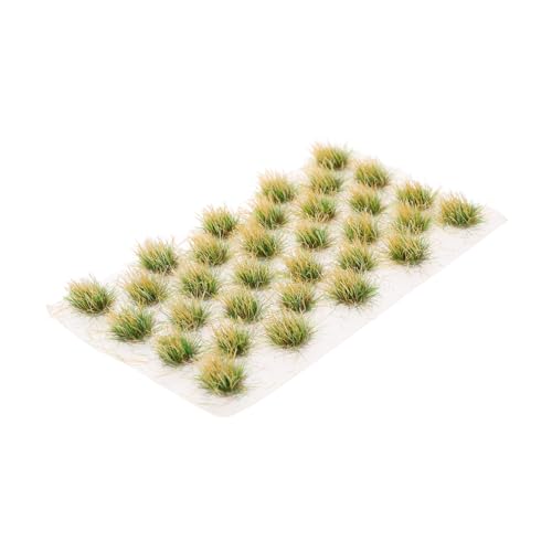 Gadpiparty 1 Satz Kunstrasen Miniaturgras künstliches Gras zum Basteln Bastelgras kleine Grasbüschel statisches Grasmodellgras Simulationsgras-Miniatur Miniaturen Gras Plastik von Gadpiparty