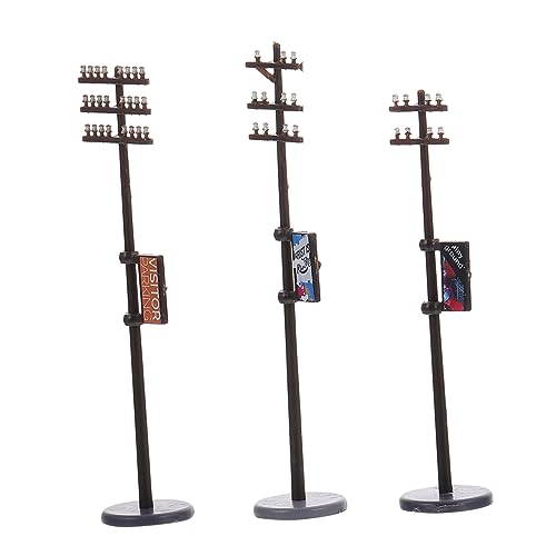Gadpiparty Telegrafenmast Kunststoff 1 Satz Selbstgemacht Zubehör für Mikrolandschaften Kleiner Garten Dekoration Telegrafenmastmodelle Sandtischdekor für Modelleisenbahn Gadpiparty Telegrafenmast Kunststoff 1 Satz Selbstgemacht Zubehör für Mikrolandschaften Kleiner Garten Dekoration Telegrafenmastmodelle Sandtischdekor für Modelleisenbahn von Gadpiparty