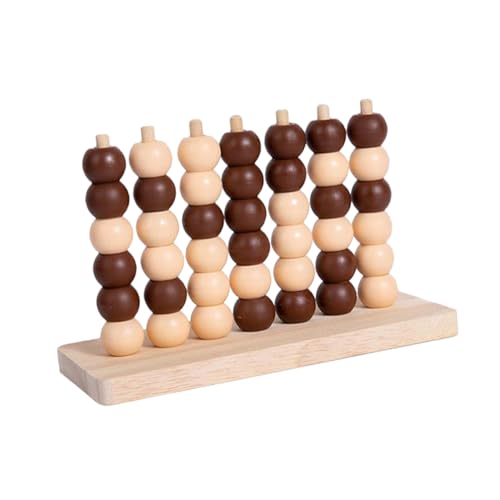Gadpiparty 1 Satz Vier-in-Einer-Reihe-schachspielzeug Dame-brettspiel Für Reiseschach Schachtisch Brettspiel Dame Für Erwachsene Damespiel Kinderschach Dame Für Brettspiele Holz von Gadpiparty