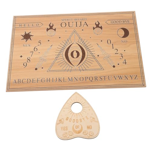 Gadpiparty 1 Satz hölzerne Ornamente Planke gruselig Divination Hexerei Wohnkultur Pendel Holzplatte Pendel-Alphabettafel Pendelbrett aus Holz Wünschelrutenpendel Weissagungszubehör Beige Gadpiparty 1 Satz hölzerne Ornamente Planke gruselig Divination Hexerei Wohnkultur Pendel Holzplatte Pendel-Alphabettafel Pendelbrett aus Holz Wünschelrutenpendel Weissagungszubehör Beige von Gadpiparty