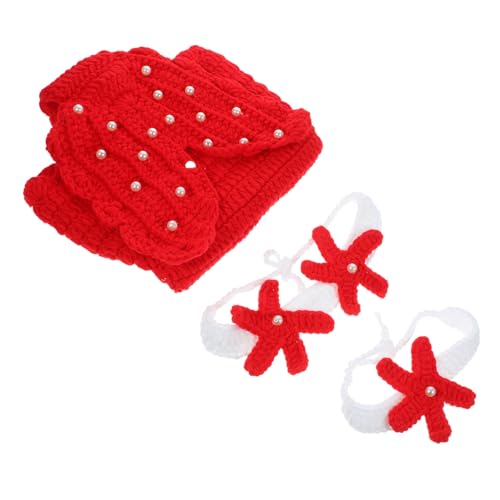 Gadpiparty 1 Seestern Meerjungfrau Kostüm kleidung set Fotografie Requisiten Kleinkind Party Outfits Meerjungfrau Babykostüm Babyanzüge -Meerjungfrau-Schwanzanzüge rot Gadpiparty 1 Seestern Meerjungfrau Kostüm kleidung set Fotografie Requisiten Kleinkind Party Outfits Meerjungfrau Babykostüm Babyanzüge -Meerjungfrau-Schwanzanzüge rot von Gadpiparty
