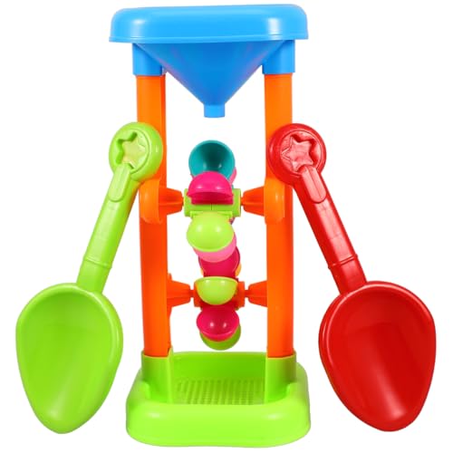 Gadpiparty 1 Set Doppel-Sandrad Strandspielzeug-Set Kinder-Strandspielzeug Mit 2 Schaufeln Sand Wasserrad Strandspielzeug Fließender Sand Und Wasser Integrierter Trichter Oben Und Räder Für Gadpiparty 1 Set Doppel-Sandrad Strandspielzeug-Set Kinder-Strandspielzeug Mit 2 Schaufeln Sand Wasserrad Strandspielzeug Fließender Sand Und Wasser Integrierter Trichter Oben Und Räder Für von Gadpiparty