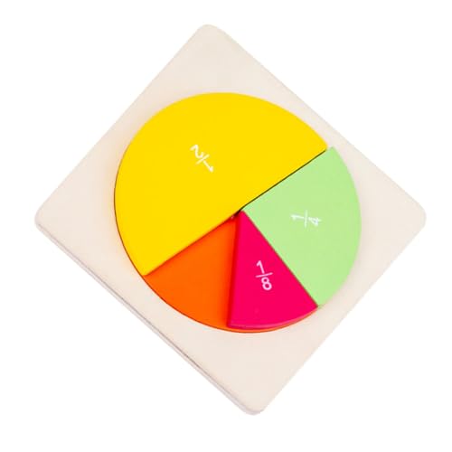 Gadpiparty 1 Stück Lernspielzeug für Holzscheiben zur Bruchrechnung Pädagogisches Puzzle für Mathematik zur Visualisierung von Bruchzahlen und Zählen Gadpiparty 1 Stück Lernspielzeug für Holzscheiben zur Bruchrechnung Pädagogisches Puzzle für Mathematik zur Visualisierung von Bruchzahlen und Zählen von Gadpiparty