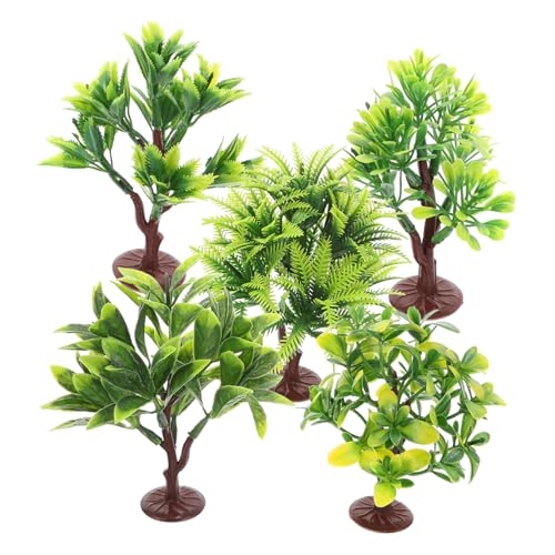 Gadpiparty 10 Stück Simulation Von Baumschmuck Kiefer Sortiert Topiary Mini-fälschung Szene Wohnkultur Ornamente Künstlich Tischplatte Zweig Drinnen Formgehölz Miniatur Plastik von Gadpiparty