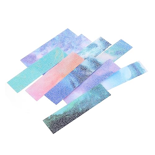 Gadpiparty 10 Stück Teiliges Antistress Papierstreifen Beruhigende Klebeaufkleber für DIY Projekte zur Druckentlastung und Stressbewältigung für Erwachsene von Gadpiparty