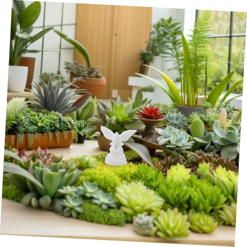 Gadpiparty 10stücke Miniaturmodell Bonsai-Figuren Winzige Figuren Stehende Minifiguren Miniaturfigurenmodelle Miniaturszenenzubehör Miniaturfigurenornamente Kleine Statue DIY-zeichenstatue von Gadpiparty