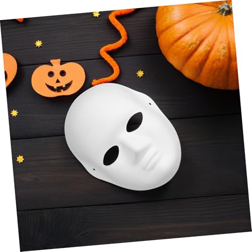 Gadpiparty 10 Stück Teiliges Weiße DIY Papiermasken zum Bemalen Blanke Vollgesichtsmasken für Karneval Maskerade Halloween und Cosplay Kreative Bastelmasken für Erwachsene und Gadpiparty 10 Stück Teiliges Weiße DIY Papiermasken zum Bemalen Blanke Vollgesichtsmasken für Karneval Maskerade Halloween und Cosplay Kreative Bastelmasken für Erwachsene und von Gadpiparty
