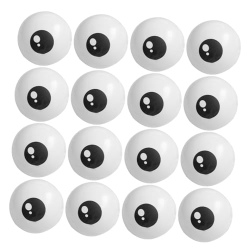 Gadpiparty 100 Stück Augenballon Riesiger Augapfel Halloween-augendekorationen Augapfelballons Augapfel Ballons Halloween-dekorationen Im Freien Augäpfel Augapfel Aufblasbar Emulsion Weiß von Gadpiparty