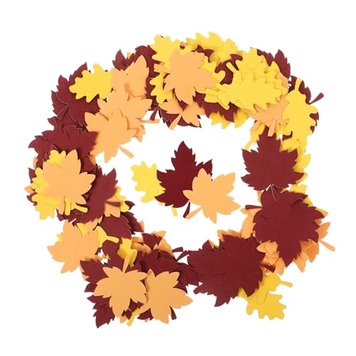 Gadpiparty 100 Stück Konfetti Aus Ahornblättern Thanksgiving-tischstreuung Thanksgiving-konfetti Thema Konfetti Im Herbst Danksagung Baum Junge Party Streuen Vorabend Herbst Fallen Oh Papier von Gadpiparty