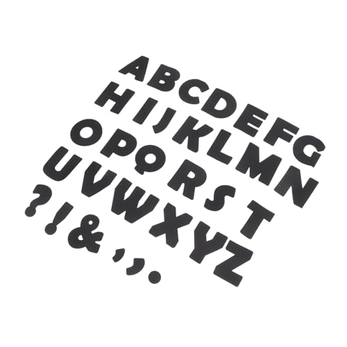 Gadpiparty 150 Stück Buchstaben des Alphabets Ersatzbuchstaben Für Die Brieftafel Buchstaben Unterschreiben Letterboard-schilder Buchstaben Für Letterboard Papier Black Gadpiparty 150 Stück Buchstaben des Alphabets Ersatzbuchstaben Für Die Brieftafel Buchstaben Unterschreiben Letterboard-schilder Buchstaben Für Letterboard Papier Black von Gadpiparty