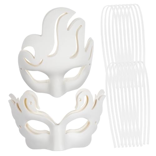 Gadpiparty 16 Stück Unbemalte Masken für Maskenball Karneval Cosplay und Halloween Vielseitige Party Dekoration für Kreative Gestaltung Gadpiparty 16 Stück Unbemalte Masken für Maskenball Karneval Cosplay und Halloween Vielseitige Party Dekoration für Kreative Gestaltung von Gadpiparty
