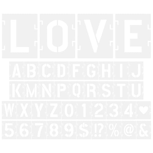 Gadpiparty 1Satz Wiederverwendbare Buchstaben und Zahlenschablonen Pet Material Große Sprühvorlagen für Wandgestaltung Kreative Stencils für DIY Kunst Teilig Vielseitig Einsetzbar Gadpiparty 1Satz Wiederverwendbare Buchstaben und Zahlenschablonen Pet Material Große Sprühvorlagen für Wandgestaltung Kreative Stencils für DIY Kunst Teilig Vielseitig Einsetzbar von Gadpiparty