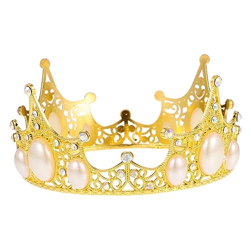 Gadpiparty Mini-kronen-kuchenaufsatz für Geburtstagskuchen Kronen-dekoration Goldene Plakette Elegant und Widerstandsfähig für Feierlichkeiten Gadpiparty Mini-kronen-kuchenaufsatz für Geburtstagskuchen Kronen-dekoration Goldene Plakette Elegant und Widerstandsfähig für Feierlichkeiten von Gadpiparty