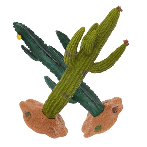 Gadpiparty 2 Stück Kaktus-Modell zimmerpflanzen büropflanzen Terrarium Pflanzen Schreibtisch Dekoration für Pflanzenliebhaber künstlicher Kaktusbaum Miniaturpflanzen PVC Green von Gadpiparty