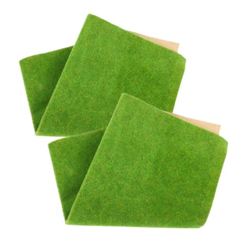 Gadpiparty 2 Stück Kunstrasen Gras Teppich mikrolandschaft Garten-Dekoration sandkästen Dekoratives Gras Rasen für Sandtisch Fake Gras Pad Kunststoff-Rasendekor Sandtisch Rasen Plastik Green Gadpiparty 2 Stück Kunstrasen Gras Teppich mikrolandschaft Garten-Dekoration sandkästen Dekoratives Gras Rasen für Sandtisch Fake Gras Pad Kunststoff-Rasendekor Sandtisch Rasen Plastik Green von Gadpiparty