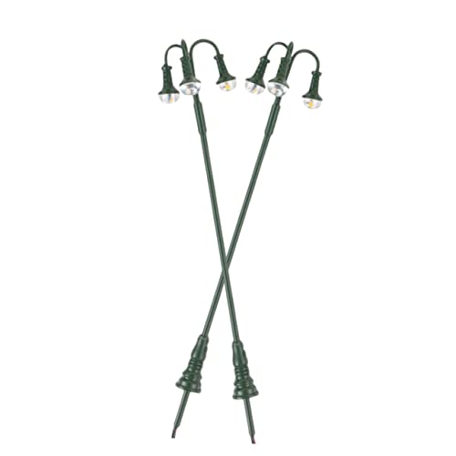 Gadpiparty 2 Stück LED Modellbau Garten Dekoration Sandtisch Zubehör Langlebig und Bruchsicher für Miniaturhäuser und Dioramen Gadpiparty 2 Stück LED Modellbau Garten Dekoration Sandtisch Zubehör Langlebig und Bruchsicher für Miniaturhäuser und Dioramen von Gadpiparty