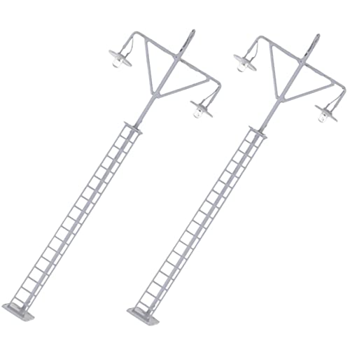 Gadpiparty 2 Stück Modell Gartenleuchte modellbahn zubehör Modellbäume Signale Züge Modellbau-Lampen Modellbau-Zubehör Mikro-Landschaftslampendekor Eisenbahn Zuglampe Edelstahl Plus abs Gadpiparty 2 Stück Modell Gartenleuchte modellbahn zubehör Modellbäume Signale Züge Modellbau-Lampen Modellbau-Zubehör Mikro-Landschaftslampendekor Eisenbahn Zuglampe Edelstahl Plus abs von Gadpiparty