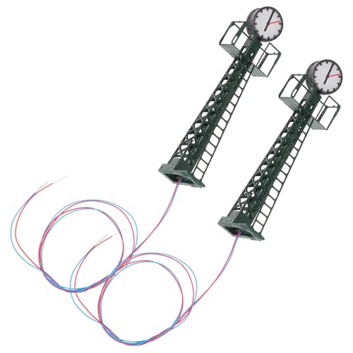Gadpiparty 2 Stück Zuggitterlichtmodell Eisenbahnlampe Modellbahn Tisch Sandkasten Miniaturlandschaften Zuglampen Leuchttisch Für Straßenlaternen Im Maßstab n Zuglichter Green Metall Gadpiparty 2 Stück Zuggitterlichtmodell Eisenbahnlampe Modellbahn Tisch Sandkasten Miniaturlandschaften Zuglampen Leuchttisch Für Straßenlaternen Im Maßstab n Zuglichter Green Metall von Gadpiparty