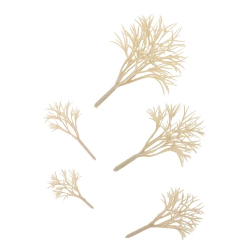 Gadpiparty 20 Stück Miniatur Modellbäume für DIY Landschaftsbau Realistische Simulierte Bäume in Verschiedenen Vielseitig Einsetzbar für Eisenbahnmodelle Architektur und Dioramen von Gadpiparty