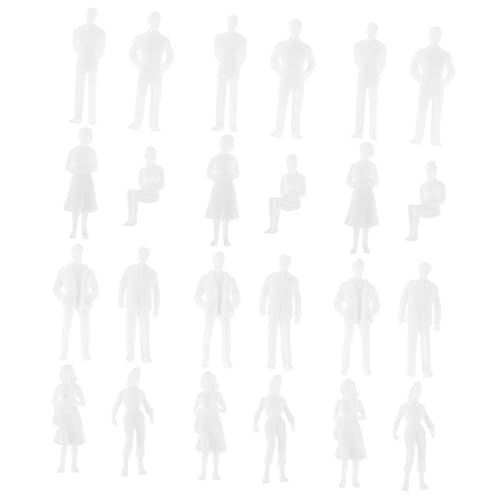 Gadpiparty 25 Stück Modellpuppe Minifigurenstatuen Landschaftsmodell des Menschen Figurenminiaturen Menschliches Modell Mini-Menschen-Modell Sandtischzubehör Menschen Figur Plastik Weiß Gadpiparty 25 Stück Modellpuppe Minifigurenstatuen Landschaftsmodell des Menschen Figurenminiaturen Menschliches Modell Mini-Menschen-Modell Sandtischzubehör Menschen Figur Plastik Weiß von Gadpiparty
