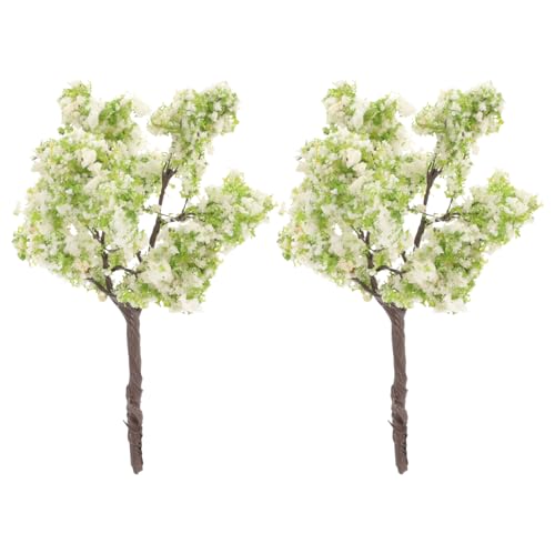 Gadpiparty 2Stücke Baumfigur für Garten Dekoration für Puppenhaus Realistische Pflanzenfigur für Dioramen und Modellbau Gadpiparty 2Stücke Baumfigur für Garten Dekoration für Puppenhaus Realistische Pflanzenfigur für Dioramen und Modellbau von Gadpiparty