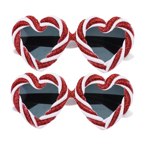 Gadpiparty Entzückende Herzbrille 2 Stück Partybrillen-requisiten Leicht Und Sicher Für Die Halloween-party Gadpiparty Entzückende Herzbrille 2 Stück Partybrillen-requisiten Leicht Und Sicher Für Die Halloween-party von Gadpiparty