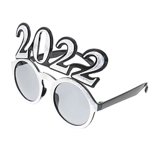 Gadpiparty 3 Stk 2022 Brille Abschlussball Neuheit Brillen Neujahr Kostüm Brillen 2022 Musterbrille 2021 Brille 2022 Party-sonnenbrille Neujahrskostüm Leistungsrequisiten Erwachsener Kind von Gadpiparty