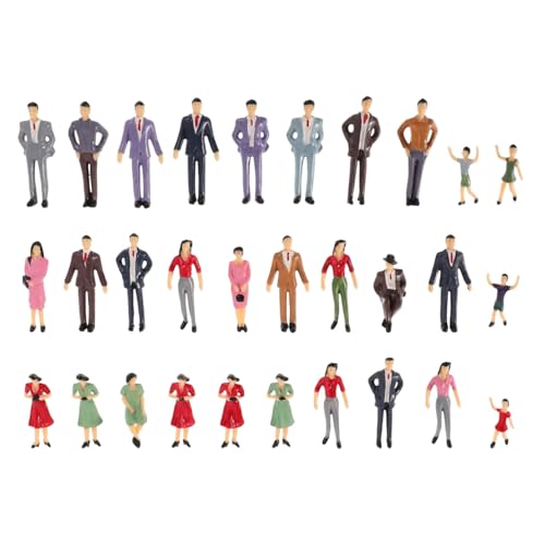 Gadpiparty Miniatur-Szene 30 Stück Abs Miniatur-menschenfiguren Für Bastler Gadpiparty Miniatur-Szene 30 Stück Abs Miniatur-menschenfiguren Für Bastler von Gadpiparty