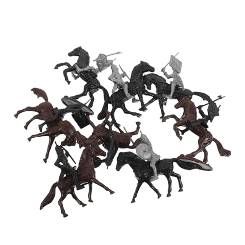 Gadpiparty 32 Stück Teiliges Mittelalterliches Ritter Modell mit Soldaten und Pferden Detailreiche Figuren aus Robustem Material für Sammler Dekorieren Gadpiparty 32 Stück Teiliges Mittelalterliches Ritter Modell mit Soldaten und Pferden Detailreiche Figuren aus Robustem Material für Sammler Dekorieren von Gadpiparty