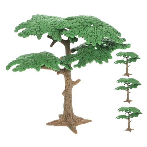 Gadpiparty 4 Pcs Miniaturbäume Für Handwerk Miniaturbaummodell Sand Tabelle Modell Miniatur -Szene Bäume Modellbäume Mini -Baum -Ornamente von Gadpiparty