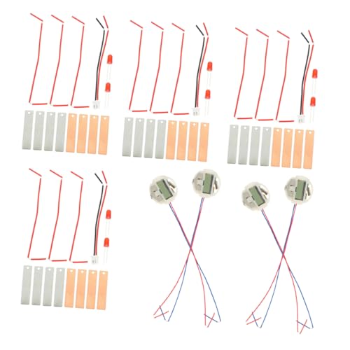 Gadpiparty 4 Sätze DIY Obstbatterie Experimentierkit mit Kartoffeluhr und Elektronischer Anzeige Kupfer Platten Tragbares Wissenschaftsspielzeug für Schüler Fördert Teamwork und Gadpiparty 4 Sätze DIY Obstbatterie Experimentierkit mit Kartoffeluhr und Elektronischer Anzeige Kupfer Platten Tragbares Wissenschaftsspielzeug für Schüler Fördert Teamwork und von Gadpiparty