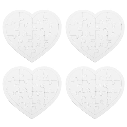 Gadpiparty 4 Sets Blanko-Puzzle Weißes Puzzle Blanko-Puzzleteile DIY Blanko-Puzzle Blanko-Puzzles Zum Bemalen Blanko-Puzzleteile Zum Beschriften Zum Dekorieren Basteln & Selbermachen Herz Gadpiparty 4 Sets Blanko-Puzzle Weißes Puzzle Blanko-Puzzleteile DIY Blanko-Puzzle Blanko-Puzzles Zum Bemalen Blanko-Puzzleteile Zum Beschriften Zum Dekorieren Basteln & Selbermachen Herz von Gadpiparty