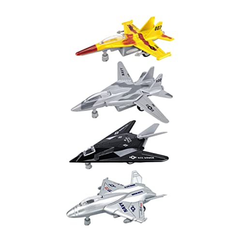 Gadpiparty 4 Stück Alloy Rückziehflugzeug Modell Spaßige Inertialspielzeuge für Geburtstagsgeschenke und Feierlichkeiten Batteriefrei und Leicht Transportierbar Gadpiparty 4 Stück Alloy Rückziehflugzeug Modell Spaßige Inertialspielzeuge für Geburtstagsgeschenke und Feierlichkeiten Batteriefrei und Leicht Transportierbar von Gadpiparty