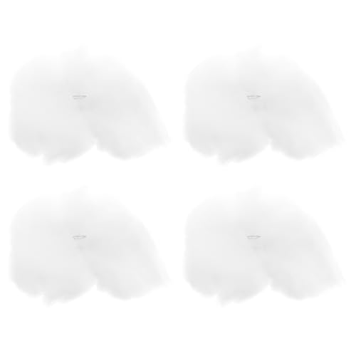 Gadpiparty 4 Stück Hängende Verzierungsdekoration Der Weihnachtswolke Wolkendekorationen Für Deckendekoration Wolke Wandbehang Deckenwolken Für Schlafzimmer Decor Weiß 3D Leuchter Weihnachten von Gadpiparty