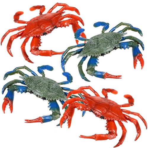 Gadpiparty 4 Stück Künstliche Realistische Krabbenspielzeug-Meerestiermodellspielzeuge Meereslebenstiere Figurensammlung Badespielzeug Meeresbewohner Pädagogisches Lernspielzeug Gadpiparty 4 Stück Künstliche Realistische Krabbenspielzeug-Meerestiermodellspielzeuge Meereslebenstiere Figurensammlung Badespielzeug Meeresbewohner Pädagogisches Lernspielzeug von Gadpiparty