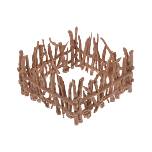 Gadpiparty 4 Stück Künstlicher Zaun Spielset für Kleinkinder Bauernhoffiguren für Zaunspielzeug aus Kunststoff Miniatur-Feengartenzaun Feengarten liefert Plastik Brown Gadpiparty 4 Stück Künstlicher Zaun Spielset für Kleinkinder Bauernhoffiguren für Zaunspielzeug aus Kunststoff Miniatur-Feengartenzaun Feengarten liefert Plastik Brown von Gadpiparty