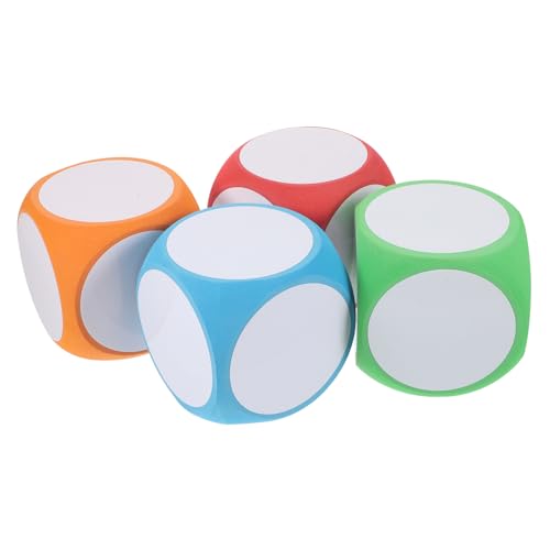 Gadpiparty 4 Stück Leere Schaumstoffwürfel Geschichtenwürfel Für Klassenzimmer Ja Abgerundete Schaumstoffwürfel Klein Trocken Abwischbarer Blockwürfel Löschbarer Würfelschaum Wischen Gadpiparty 4 Stück Leere Schaumstoffwürfel Geschichtenwürfel Für Klassenzimmer Ja Abgerundete Schaumstoffwürfel Klein Trocken Abwischbarer Blockwürfel Löschbarer Würfelschaum Wischen von Gadpiparty
