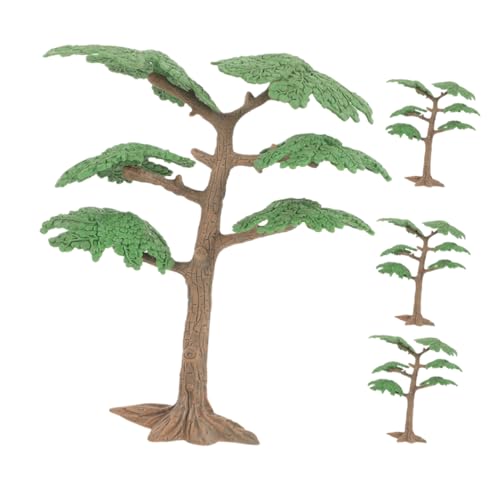 Gadpiparty 4 Stück Simulation Landschaftsbaum Gleis Szene Zubehör Baum Puppenhaus Pflanzen Miniatur Baum Modell Mikro Simulation Kleiner Baum Mini Bäume Handwerk Miniaturen Landschaftsbäume von Gadpiparty
