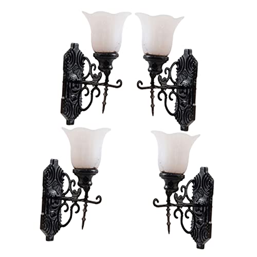 Gadpiparty 4 Stück Teiliges Miniatur Wandlampen Schwarze Mini Lights mit Weißem Licht Dekorative Micro Landschaftsbeleuchtung für Puppenhäuser und Mini Szenen Vielseitige Miniatur Sandtisch Gadpiparty 4 Stück Teiliges Miniatur Wandlampen Schwarze Mini Lights mit Weißem Licht Dekorative Micro Landschaftsbeleuchtung für Puppenhäuser und Mini Szenen Vielseitige Miniatur Sandtisch von Gadpiparty